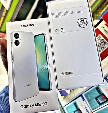 a06 samsung: Samsung Galaxy A06, 128 GB, rəng - Ağ, Zəmanət — 2