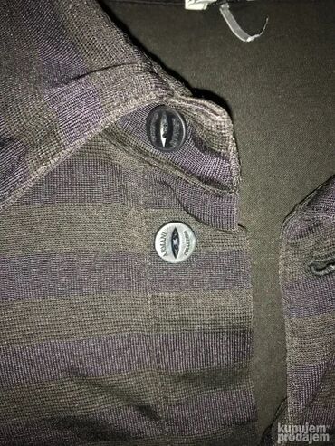 Majice: Majica na kratke rukave, L, XL, Giorgio Armani, bоја - Crna, Pamuk — 6