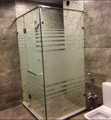 Duş kabinaları, arakəsmələr: Yeni Üstü açıq kabina, Düzbucaqlı, Ödənişli çatdırılma — 12
