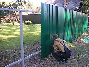 urban construction: Заборы из профнастила. навесы с кровлей. сварочные работы. демонтаж — 1