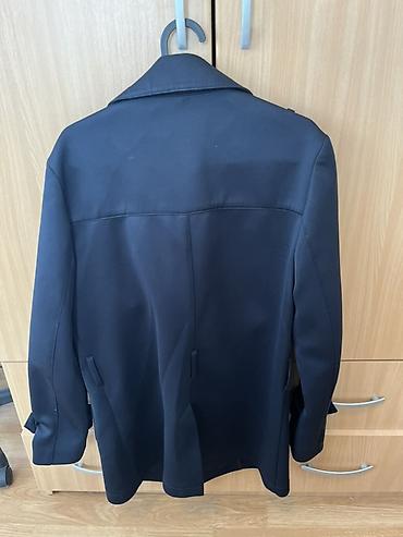 zara srbija snizenje: Muški kaput/peacoat – Zara Man - Kroj: klasični dvoredni peacoat sa — 2