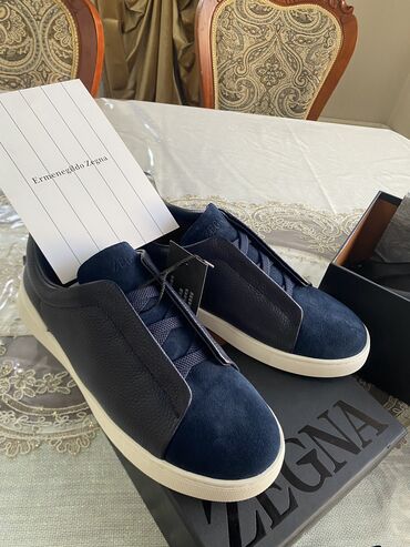 zegna: Мужские кроссовки, 41, Новый, Платная доставка, Самовывоз
