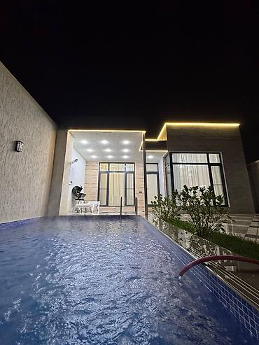 Günlük kirayə evlər: Bağ evi kirayə verilir, Merdekan Mərdəkanda yerləşən isti, hovuzlu bağ — 4