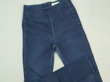 spódnice w biało granatowe paski: Jeans, M (EU 38), condition - Good
