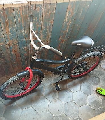 Uşaq velosipedləri: İşlənmiş İki təkərli Uşaq velosipedi 20", sürətlərin sayı: 1, Ünvandan götürmə — 2