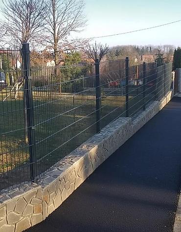 Proizvodi od rolovanog metala, metalni kanali: Panel 2d 143x250 6/5/6 mm cink+pvc akcija. Panelna ogradafence system — 5