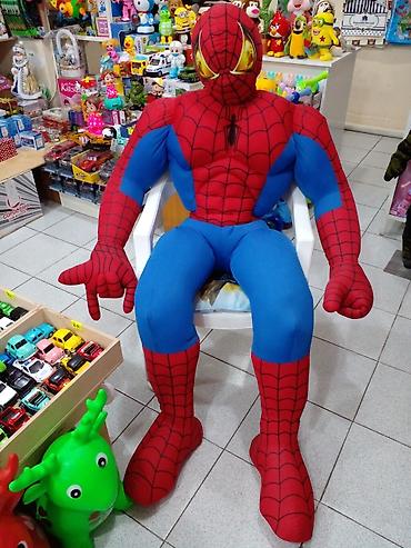 oyuncaq magazasi: Spiderman. Boyu 2 metrdir. Dubayda gətirilib. 📍Ünvan:Elmlər — 1