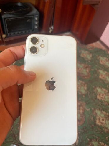 цена айфона 9: IPhone 11, Б/у, 64 ГБ, Белый, Защитное стекло, Чехол, Кабель, 85 %