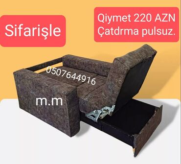 Sifarişlə kreslolar: Kreslo-kravat, Bazalı, Təkərsiz, Taxta, Azərbaycan, Zəmanətli — 14