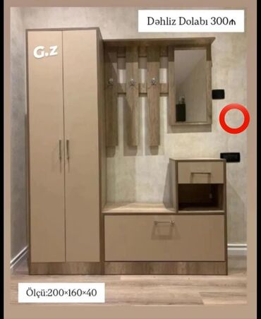 купить унитаз с бачком недорого: Yeni, Dəhliz dolabı