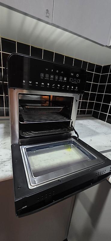 kabab sekilleri: Bergamo çoxfunksiyalı aerofritöz–mini soba Çox az ve səliqəli işlənib — 2