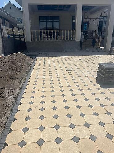 Тротуарная плитка: Тротуарная плитка с декоративным узором - Форматы: восьмиугольные — 8