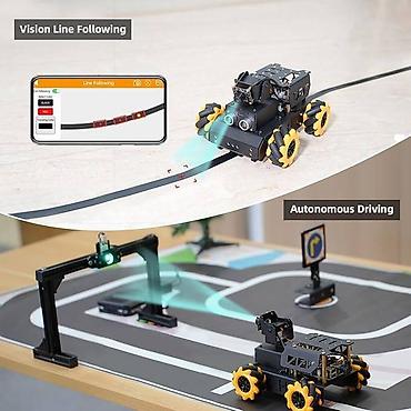 тандем робот: Радиоуправляемая машинка TurboPi (WornderPi). TurboPi — это — 5