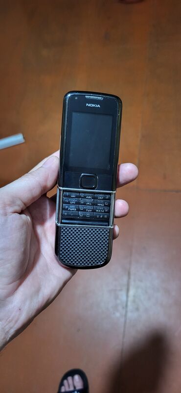 Nokia: Nokia 8000 4G, 2 GB, rəng - Qəhvəyi, Düyməli