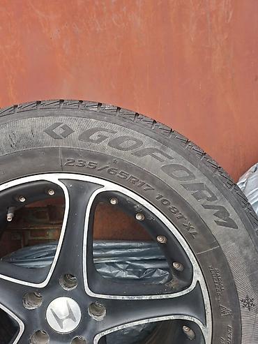r17 honda: Комплект из 4 колес на дисках. Шины: - Марка: Goform - Размер: 235/65 — 2
