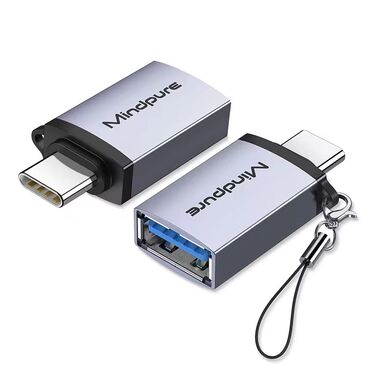 хабы на: Переходник USB на TYPE C, OTG переходник Mindpure Представляет собой