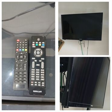 Televizorlar: ELA91--82 ekran smart Regular tv yeni kimidir hec bir problemi yoxdur