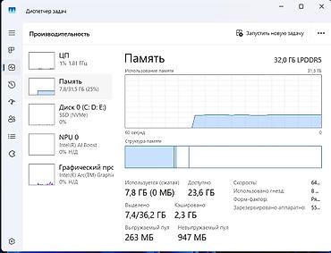 ddr4 ecc: Ультрабук, Б/у, Intel Core Ultra 7 — 5