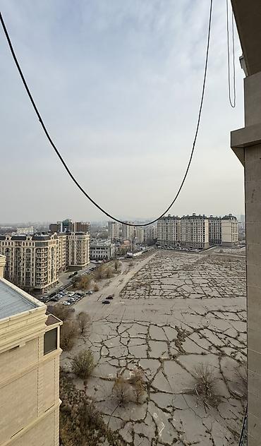 3комн: 3 комнаты, 132 м², Асанбай мкр Элитка, 15 этаж, ПСО (под самоотделку) — 3