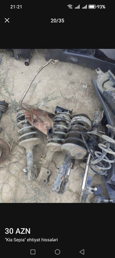 Digər kuzov detalları: Kia Sephia — 5