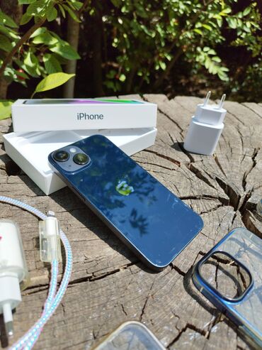 телефон fly f: IPhone 14, 128 GB, Midnight, Zəmanət, Barmaq izi, Simsiz şarj