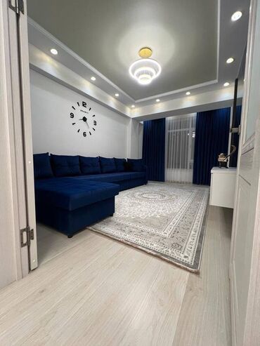 квартира в районе ахунбаева: 1 комната, 42 м², Элитка, 3 этаж, Дизайнерский ремонт