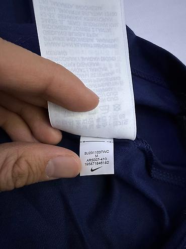 Личные вещи: Мужская футболка, M, Nike, Новый, цвет - Синий, Самовывоз — 3
