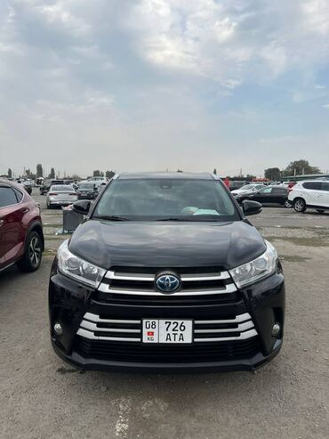 свежепригнанный: Toyota Highlander: 2019 г., 3.5 л, Типтроник, Гибрид