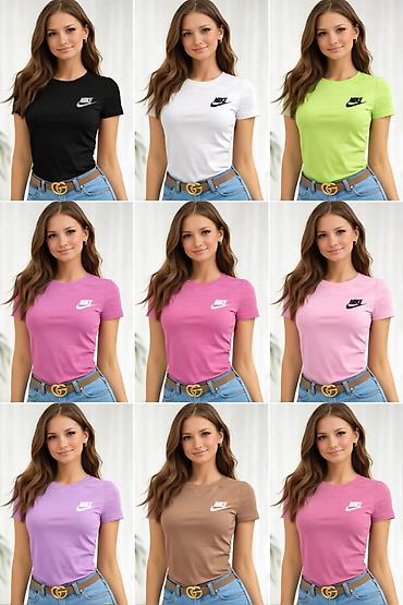 Majice kratkih rukava: Ženske majice S,M,L,XL,XXL veličine prodajemo minimum 2 komada 3400 — 5