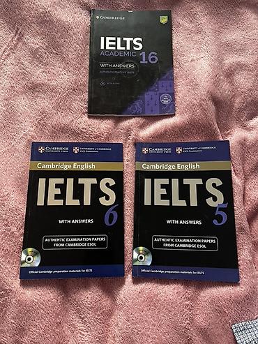 Tədris ədəbiyyatı: Məhsul: Cambridge IELTS hazırlıq kitabları dəsti Tərkib: - Cambridge — 1