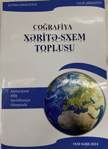 atlas xəritələr toplusu: Cəlil Şirəliyevin Coğrafiya xəritə sxem toplusu(Atlas)