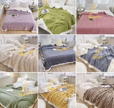 Одеяла и пледы: Плед, Новый, Все сезоны, Двусторонний, Плюшевый — 1