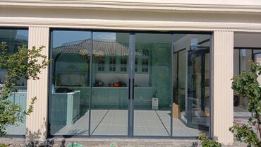 Plastik pəncərələr: Plastik qapi pencere izosistem cam palkon duskabina hebesebe cephe — 4