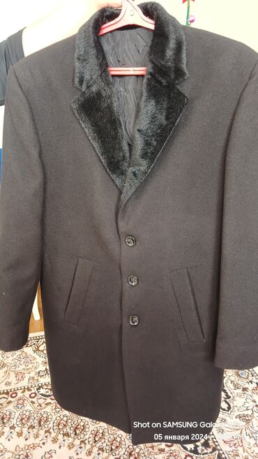 пальтолор: СРОЧНО!!! Классическое мужское пальто размер 52-54 Очень тёплое