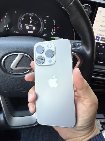 Apple iPhone: IPhone 15 Pro, Gümüşü, Face ID — 5