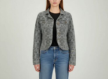 kurtka marks spencer: Cropp, Women`s jeans jacket, size S