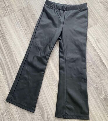 h: Flared trousers, 92, color - Black