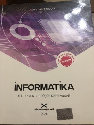 informatika bələdçisi pdf: Məhsul: “İnformatika – Abituriyentlər üçün dərs vəsaiti” Müəllif