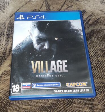 диск на сони 4: Resident Evil Village - 1700 (внутри код) Atomic Heart -2000 диск