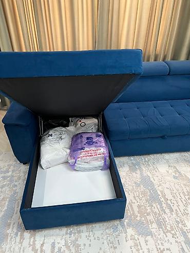 sofa: Прямой диван, Б/у — 3