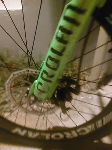 crolan bicycle: Yaşıl rəngli dağ velosipedi - Güclü alüminium tipli çərçivə — 7