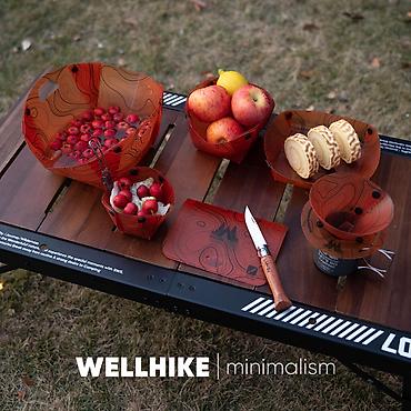 card: Складной миска большая WELLHIKE - Тип: card folding washbasin — — 4