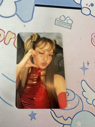 mini disk: Məhsul: BLACKPINK – “DEADLINE” 3-cü mini albomu üçün rəsmi fotokart — 1