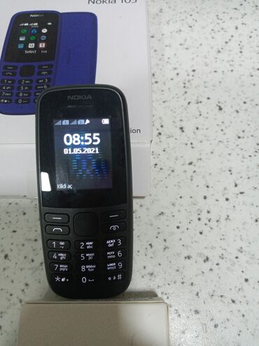 nokia arte: Nokia 105 iki nömrəli telefon. Hec bir problemi yoxdu.1 həftə istifadə