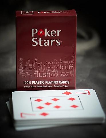 cards: Пластиковые игральные карты PokerStars / Copag, покерный формат — 1