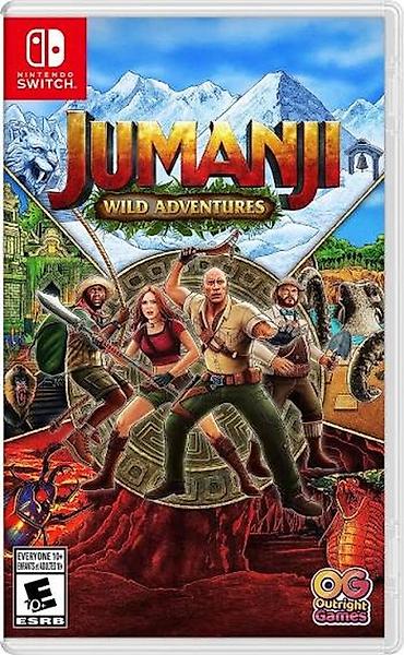 video ceken: Məhsul: Jumanji: Wild Adventures – Nintendo Switch oyunu (fiziki — 1
