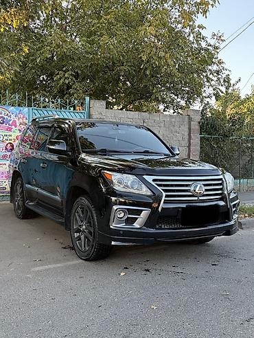 Унаа: Lexus LX: 2013 г., 5.7 л, Автомат, Газ, Жол тандабас — 2