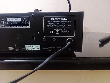 islənmis sifer satisi: Rotel RA-921 stereo inteqrə gücləndirici. - Model: Rotel RA-921 — 4