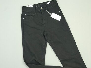 jeansowe spódniczka z guzikami: Jeansy, S, stan - Idealny