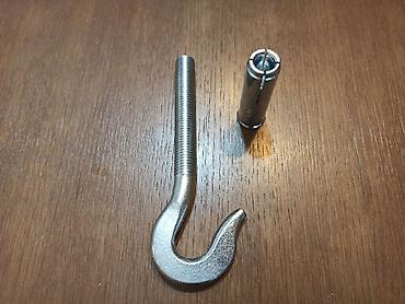 tapi slikar: Nova, veoma jaka kuka sa tiplom za beton. Navoj M16, tipl ф20x65mm — 4
